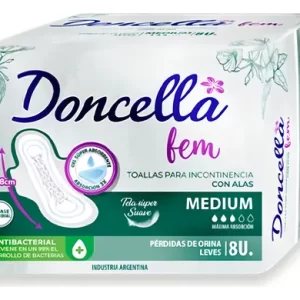 Doncella Toallitas x 8