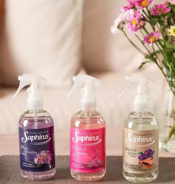 Saphirus Perfume Textil x 250 cc - Imagen 3