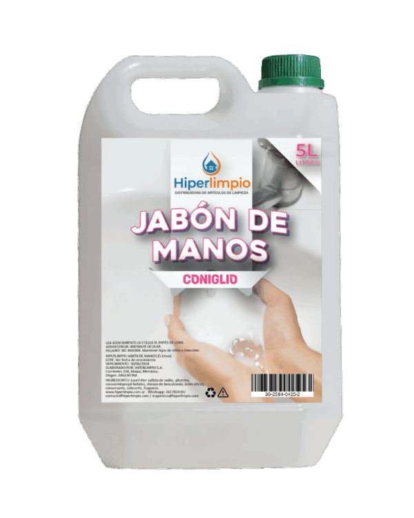 Jabón de Manos Hiperlimpio (3 Fragancias) - Imagen 3